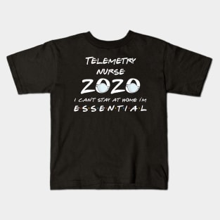 Telemetry Nurse 2020 Quarantine Gift Kids T-Shirt
